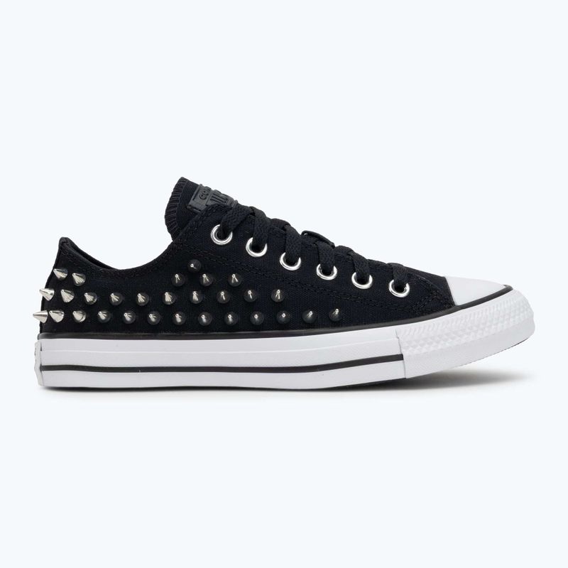 Încălțăminte pentru copii  Chuck Taylor All Star Studded black/silve/white 2