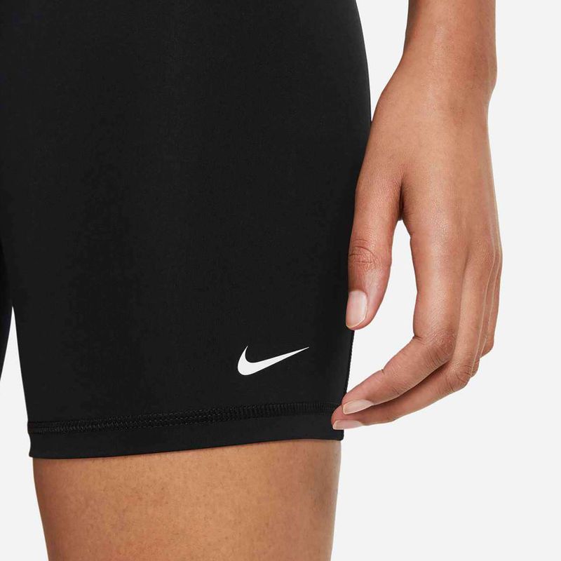 Pantaloni scurți de antrenament pentru femei Nike Pro 365 8" black/white 6