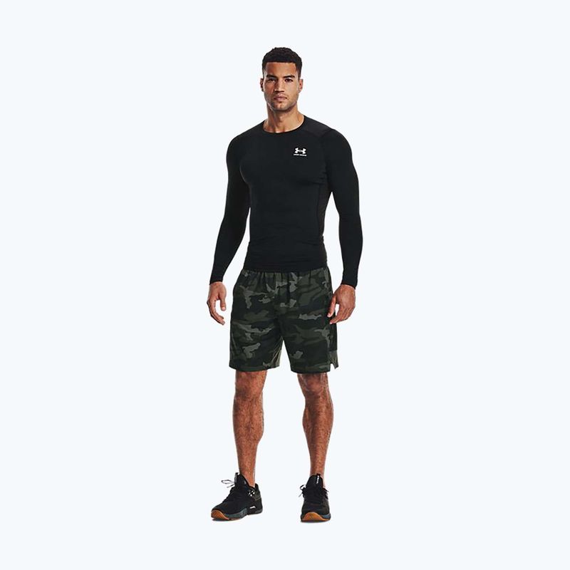 Tricou cu mânecă lungă pentru bărbați Under Armour Ua Hg Armour Comp LS negru 1361524-001 2