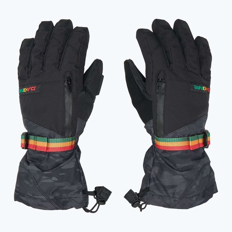 Mănuși de snowboard pentru bărbați Dakine Titan Gore-Tex black vintage camo 4