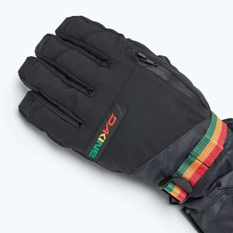 Mănuși de snowboard pentru bărbați Dakine Titan Gore-Tex black vintage camo 5