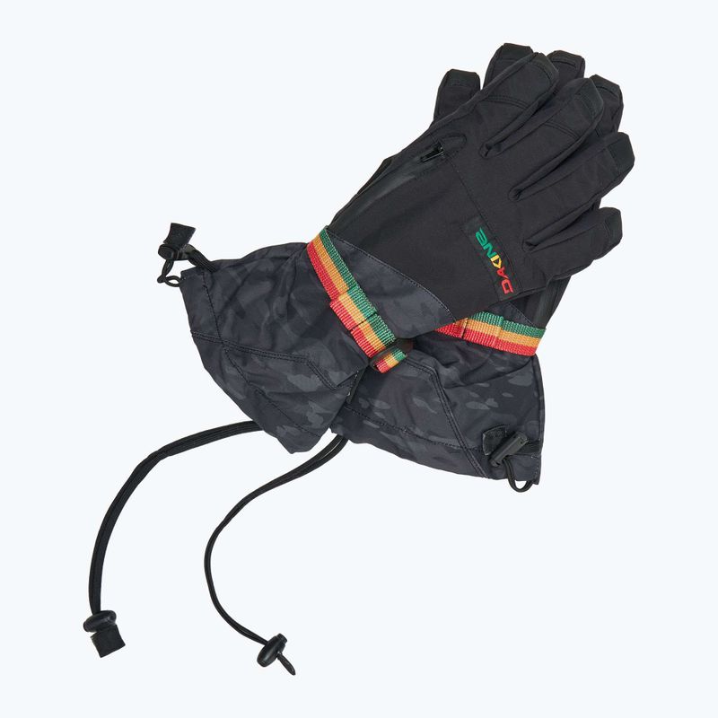 Mănuși de snowboard pentru bărbați Dakine Titan Gore-Tex black vintage camo 7