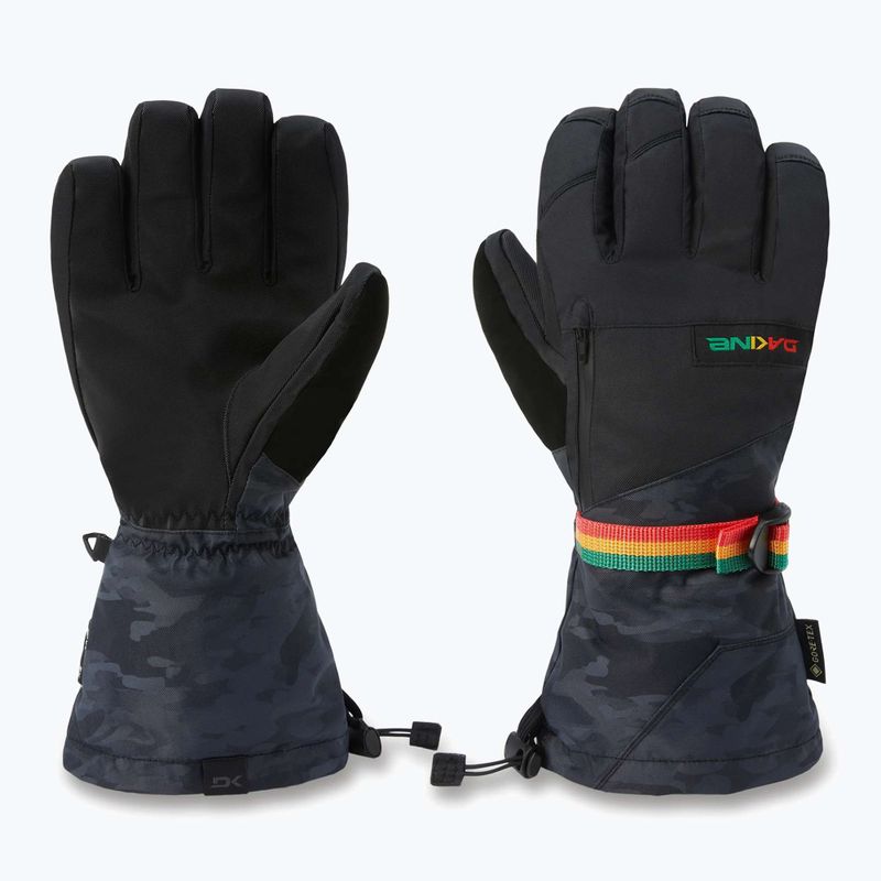 Mănuși de snowboard pentru bărbați Dakine Titan Gore-Tex black vintage camo 10
