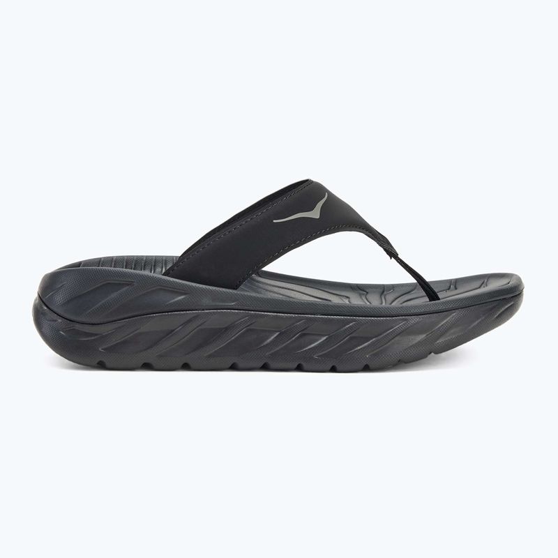 Flip Flops HOKA Ora Recovery pentru femei negru/gri 2