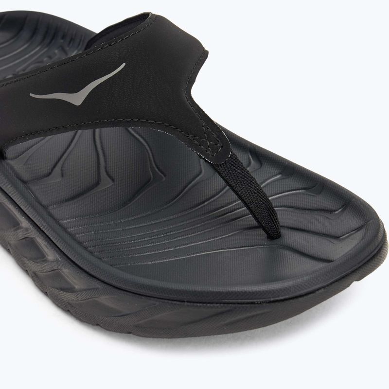 Flip Flops HOKA Ora Recovery pentru femei negru/gri 7