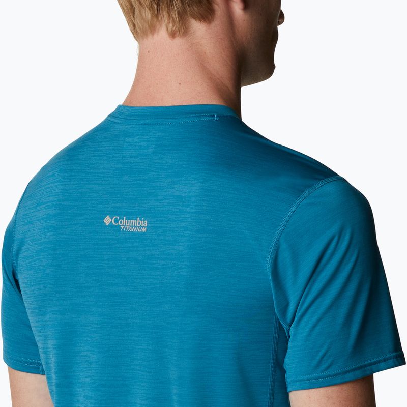 Columbia Titan Pass Graphic Tee 400 albastru 1991471 5