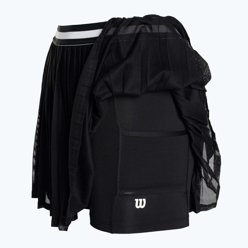 Fusta pentru femei Wilson Team Pleated black 4