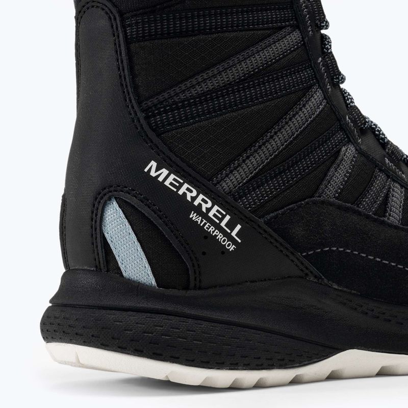 Cizme de drumeție pentru femei Merrell Bravada Edge 2 Thermo Mid WP negru/arona 9