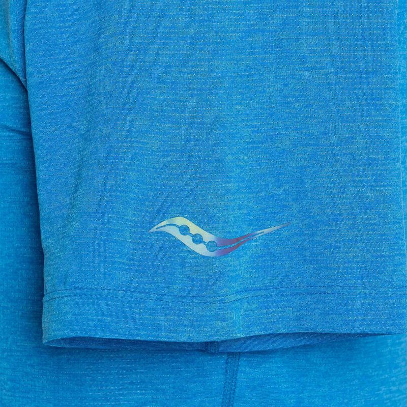Tricou de alergare pentru bărbați Saucony Stopwatch cobalt heather 5