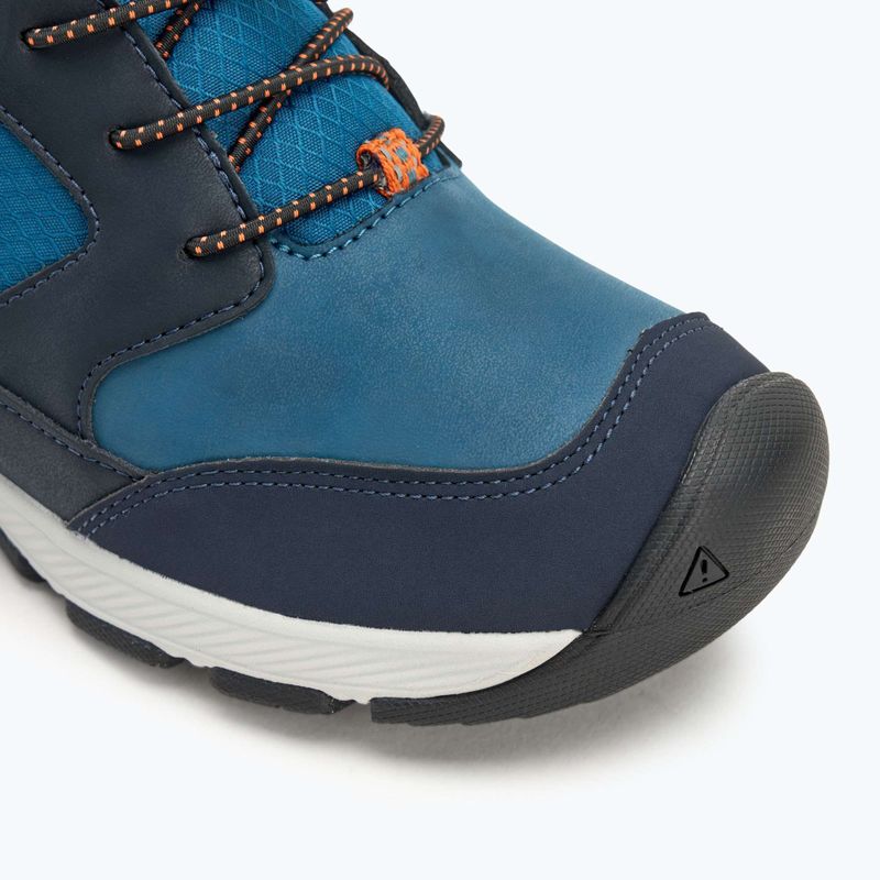 Ghete de zăpadă pentru junior KEEN Skua Winter WP sky captain/gold flame 7