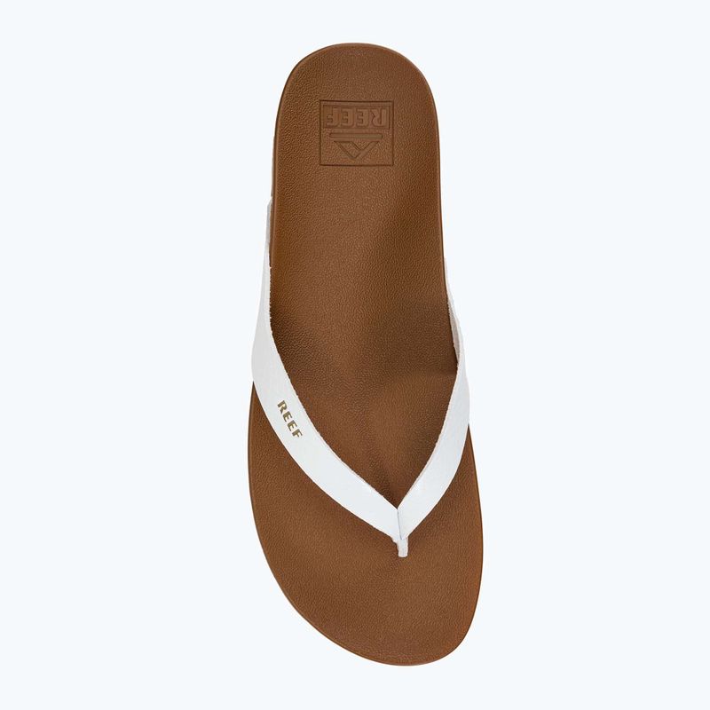 Papuci pentru femei REEF Cushion Cloud alb maro RF0A3FDSCLD 6