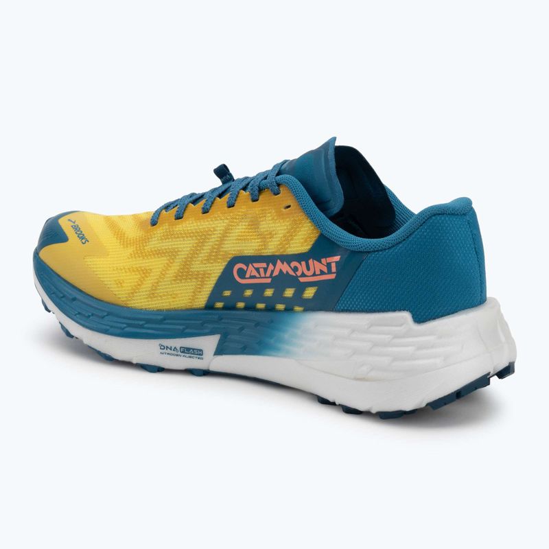 Încălțăminte  de alergare pentru bărbați Brooks Catamount 4 quince/ celestial/neo ember 3