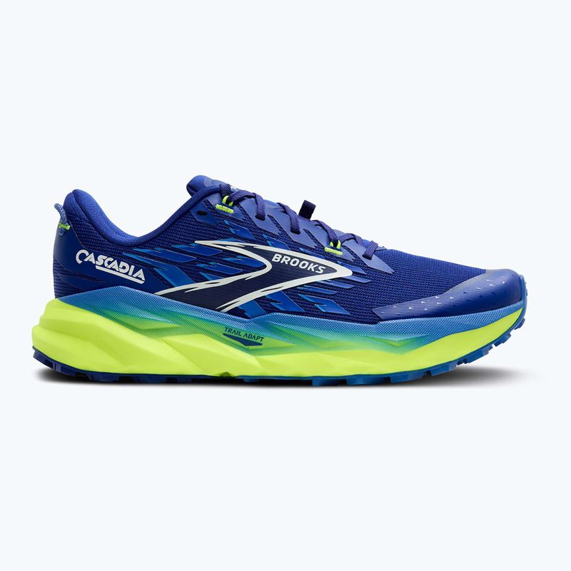 Încălțăminte de alergare pentru bărbați Brooks Cascadia 19 surf the web/nightlife/white 2