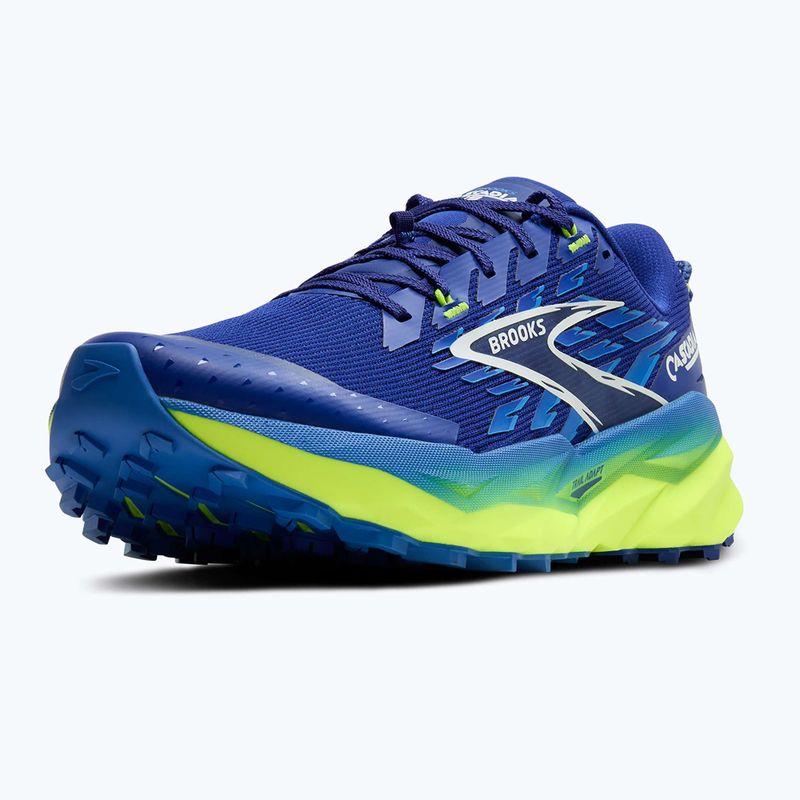 Încălțăminte de alergare pentru bărbați Brooks Cascadia 19 surf the web/nightlife/white 4