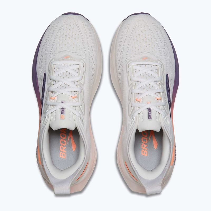 Încălțăminte de alergare pentru femei Brooks Glycerin 23 white/mulled grape/clear 5