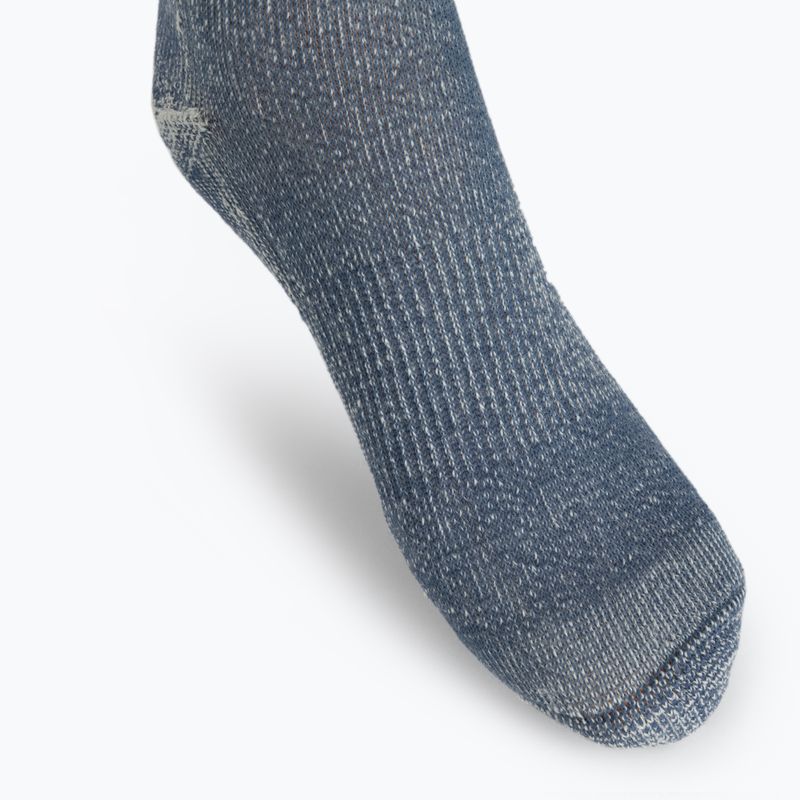 Șosete de trekking pentru femei Smartwool Classic Hike Light Cushion Crew, albastru, SW010293G611 5