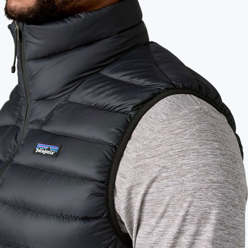 Vestă pentru bărbați Patagonia Down Sweater black 6