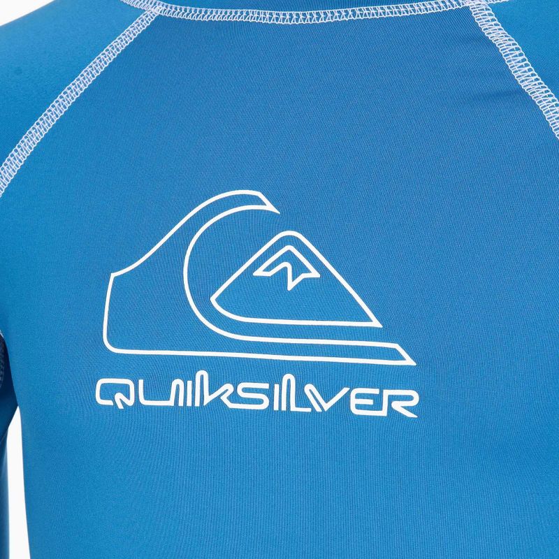 Tricou de înot pentru copii Quiksilver On Tour blue 3