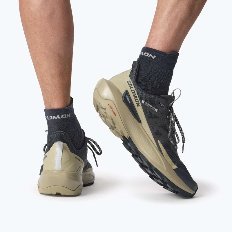 Încălțăminte de drumeție pentru bărbați Salomon Elixir Activ carbon/slate green/glacier 15
