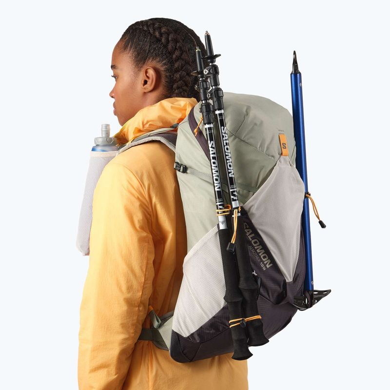Rucsac turistic pentru femei Salomon Aerotrek 18 l M-L seagrass/silver cloud/nine iron 7