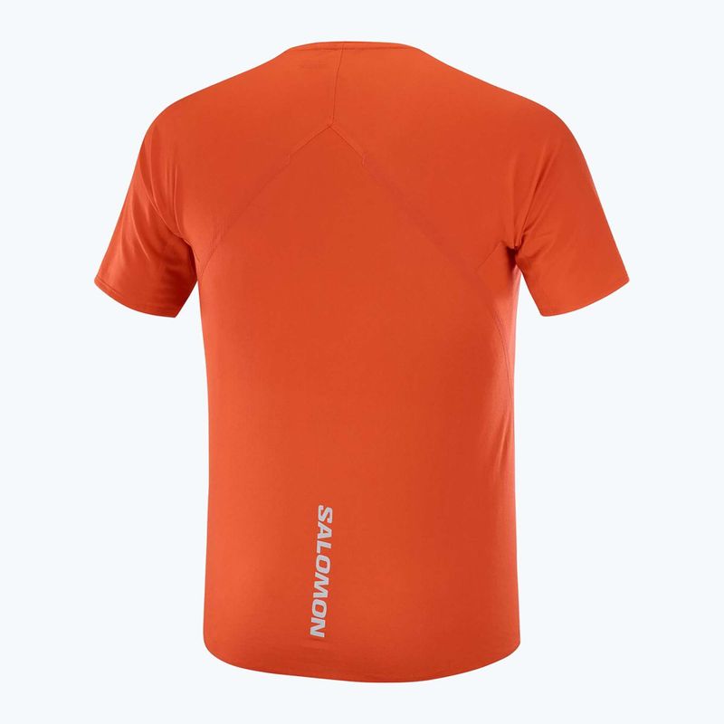 Tricou de alergare pentru bărbați Salomon S/Lab Speed Tee flery red 5
