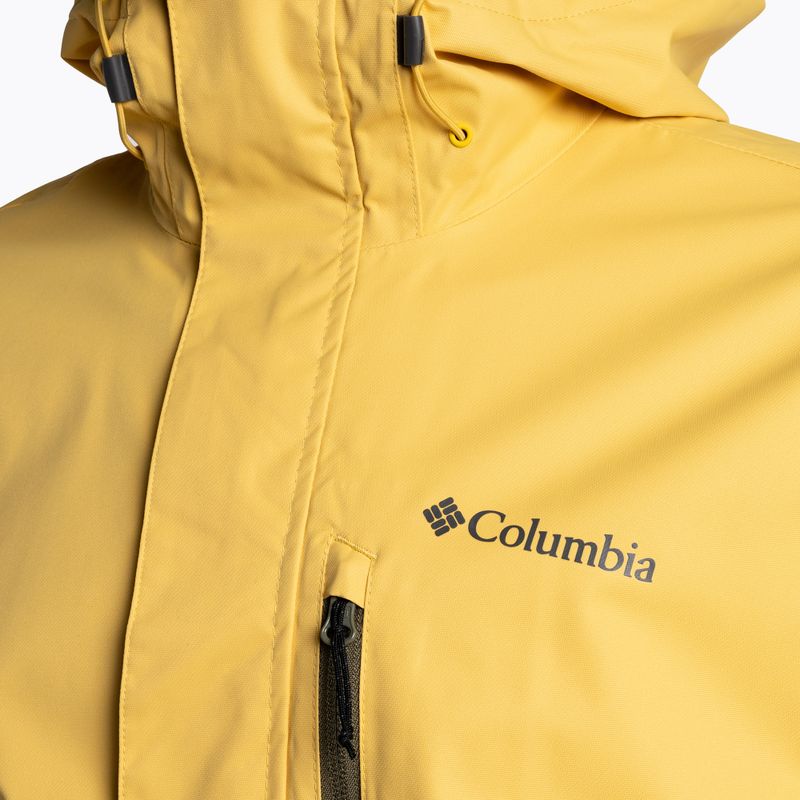 Geacă de ploaie pentru bărbați Columbia Hikebound galben-verde 1988621 8
