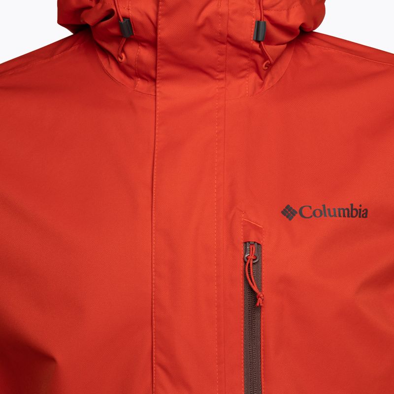 Geacă de ploaie pentru bărbați Columbia Hikebound roșie 1988621839 3
