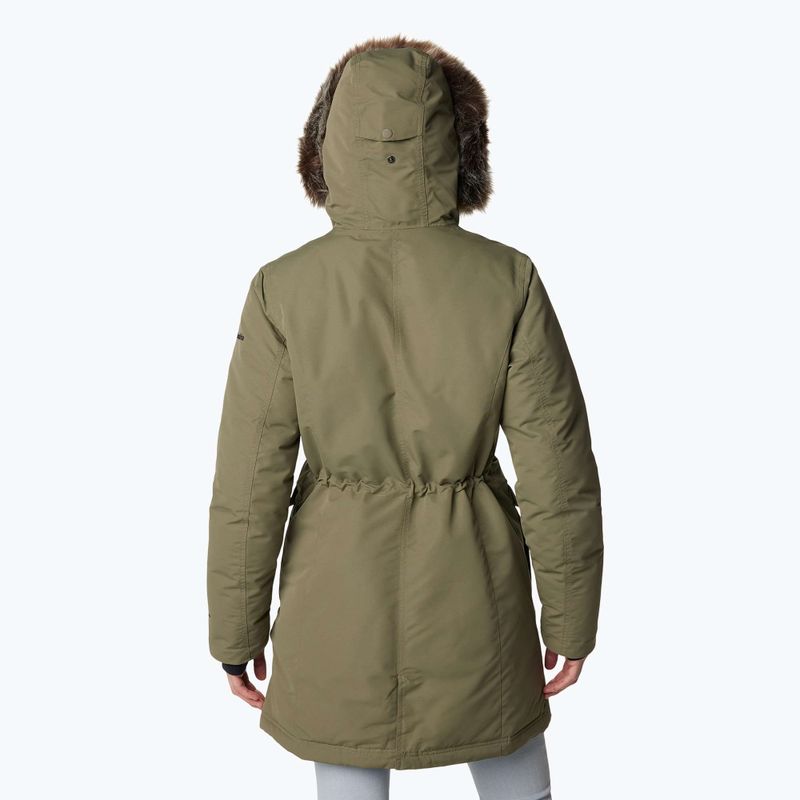 Palton izolat pentru femei Columbia Little Si II Ins Parka stone green 2
