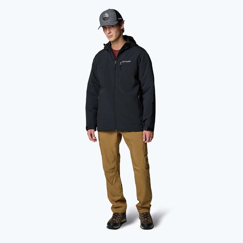 Columbia Gate Racer II Softshell sacou pentru bărbați negru 2