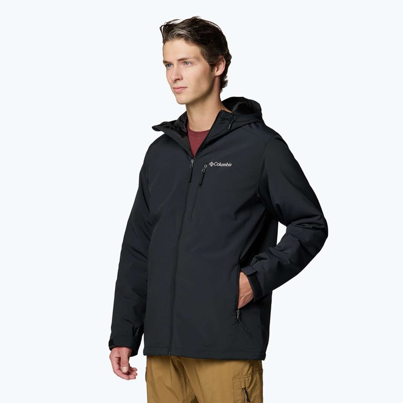 Columbia Gate Racer II Softshell sacou pentru bărbați negru 5