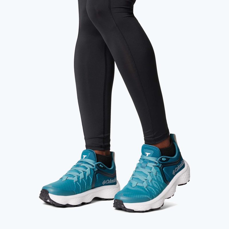Încălțăminte de drumeție pentru femei Columbia Escape Thrive Titanum teal/white 10