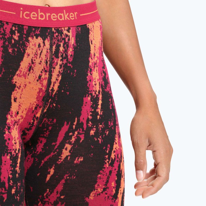 Pantaloni termici pentru femei Icebreaker 250 Vertex Sedimentary 650 roșu IB0A56ID6741 4