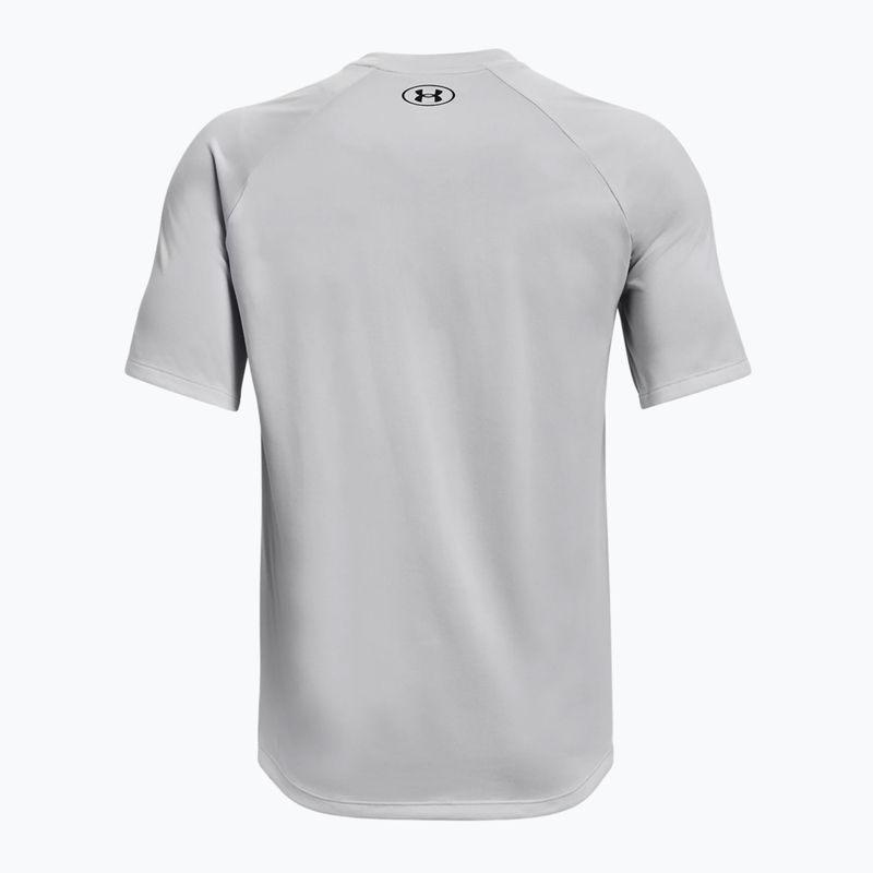 Tricou de antrenament pentru bărbați Under Armour Tech Fade negru-gri 1377053 6