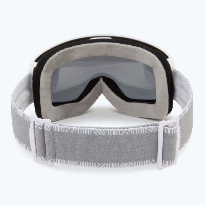 Ochelari de schi pentru femei Giro Moxie white & grey chute/ cobalt/ yellow 4