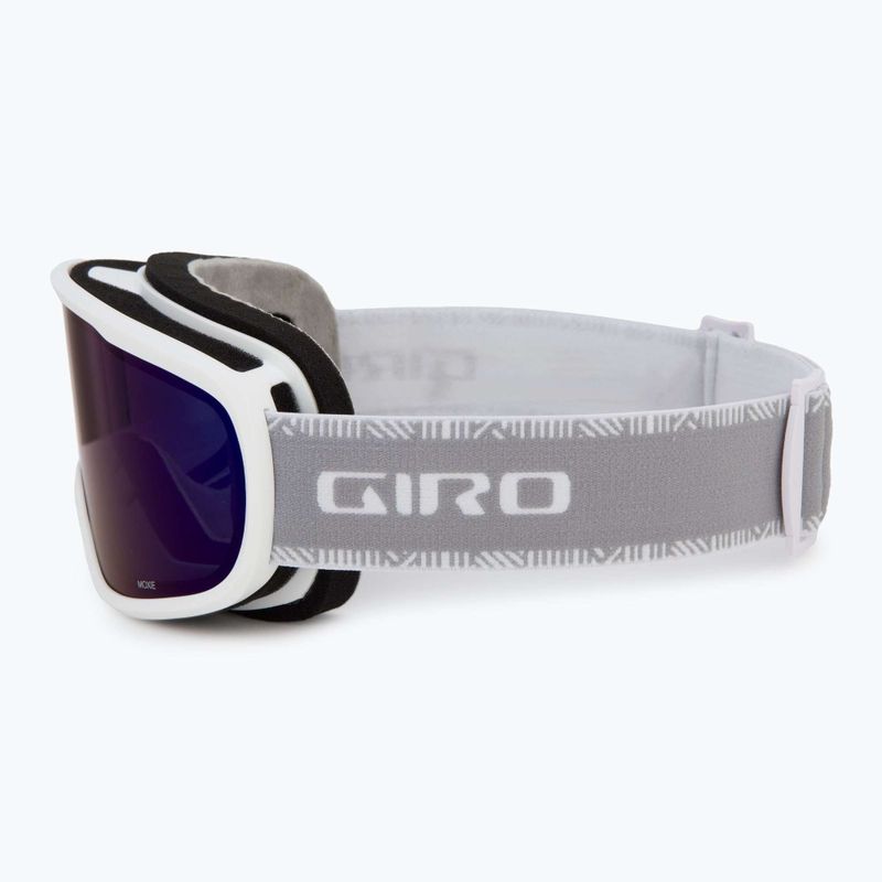 Ochelari de schi pentru femei Giro Moxie white & grey chute/ cobalt/ yellow 5