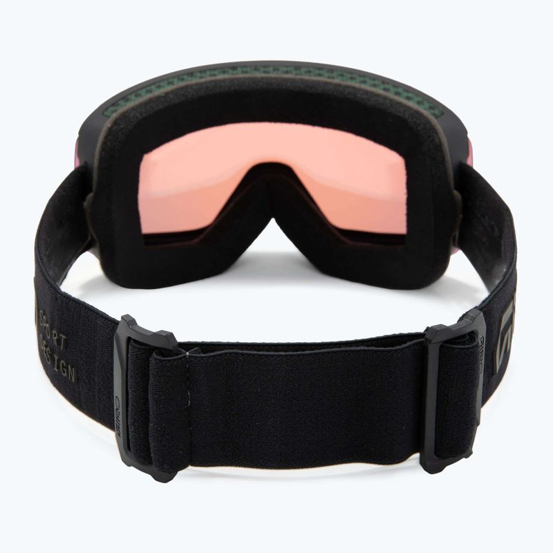 Ochleari de schi Giro Axis black stacked/vivid ember/vivid infrared 4