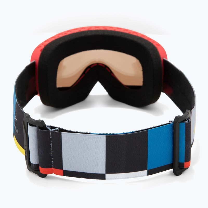 Ochelari de schi pentru copii Giro Chico 2.0 Jr multi faces/grey cobalt 3