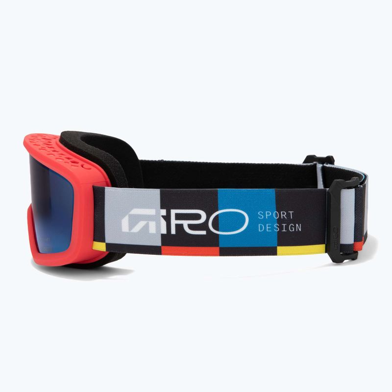 Ochelari de schi pentru copii Giro Chico 2.0 Jr multi faces/grey cobalt 4