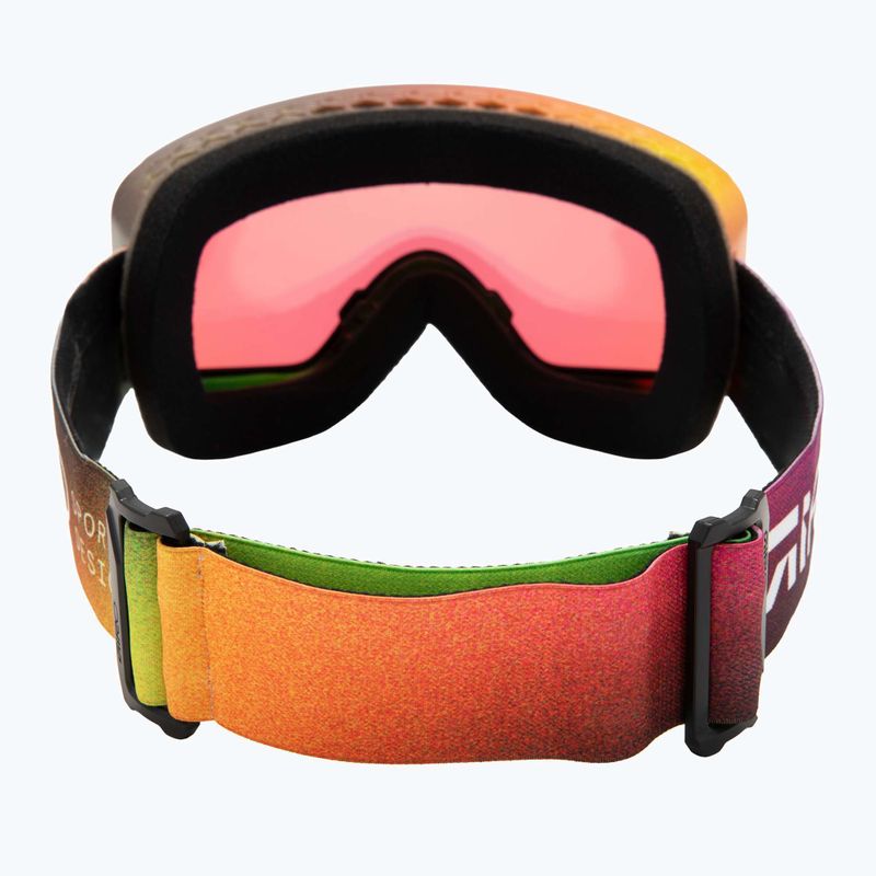 Ochleari de schi Giro Method multi faded/vivid emerald/vivid infrared 4