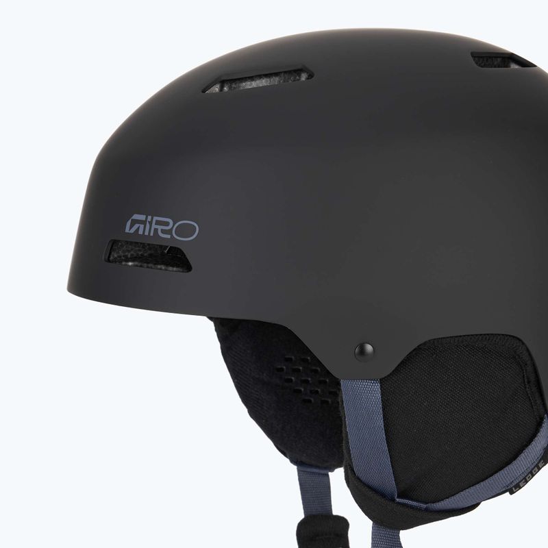 Cască de schi Giro Ledge FS matte black dark indigo 8