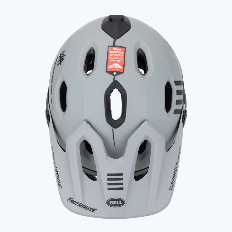 Cască de ciclism Bell FF Super DH MIPS Spherical matte gray/black 6