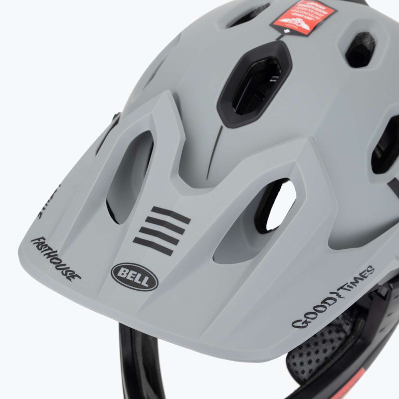 Cască de ciclism Bell FF Super DH MIPS Spherical matte gray/black 9
