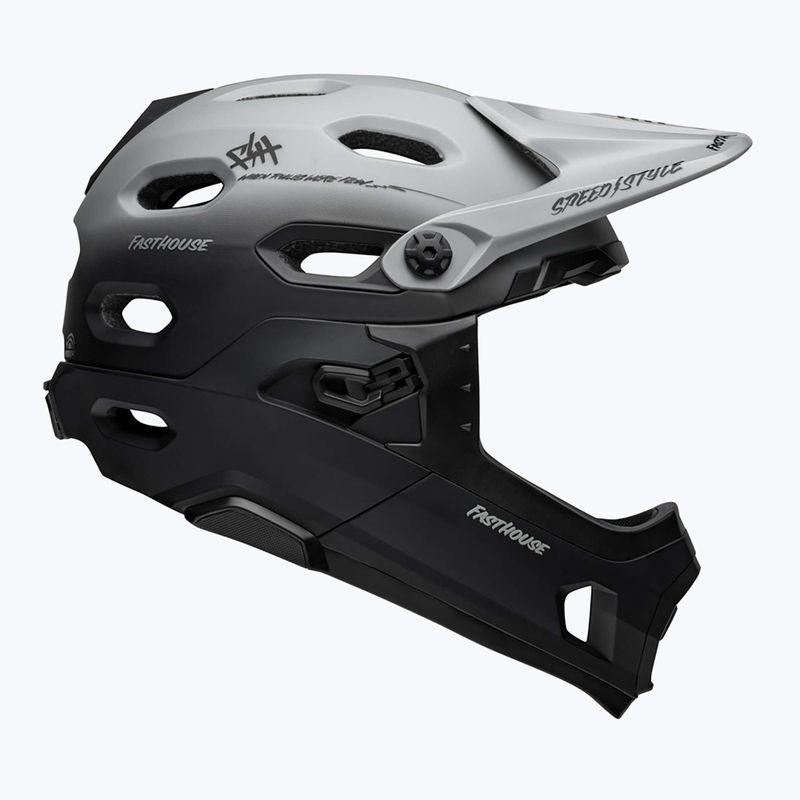 Cască de ciclism Bell FF Super DH MIPS Spherical matte gray/black 12