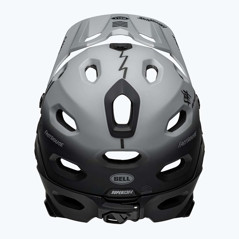 Cască de ciclism Bell FF Super DH MIPS Spherical matte gray/black 14