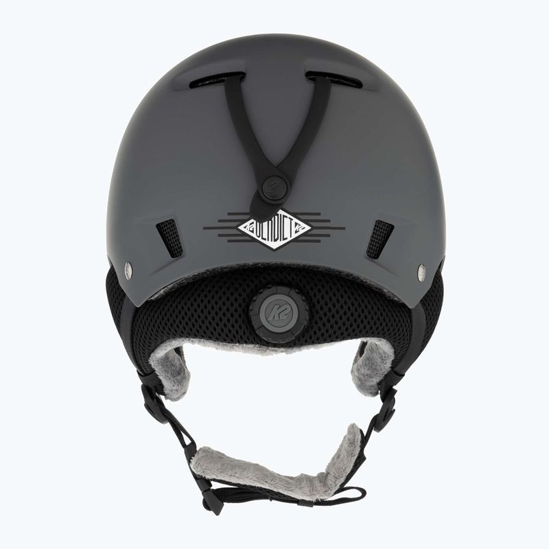 Cască de schi K2 Verdict gri închis 3