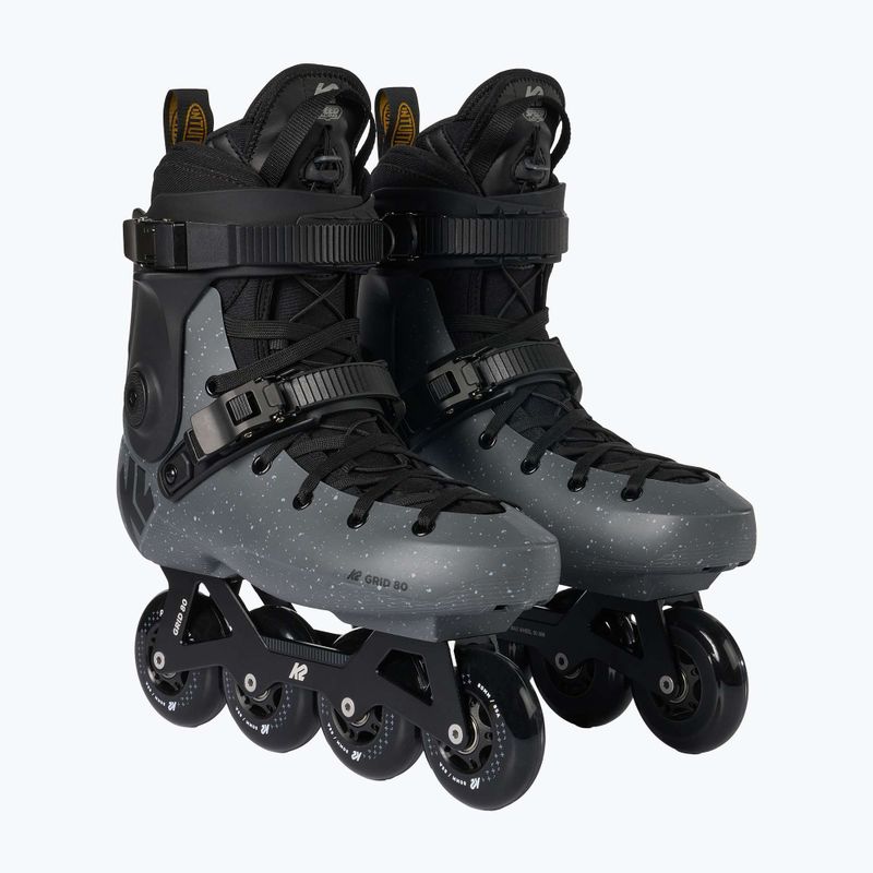 Patine cu rotile K2 Grid 80 midnight/gray 5