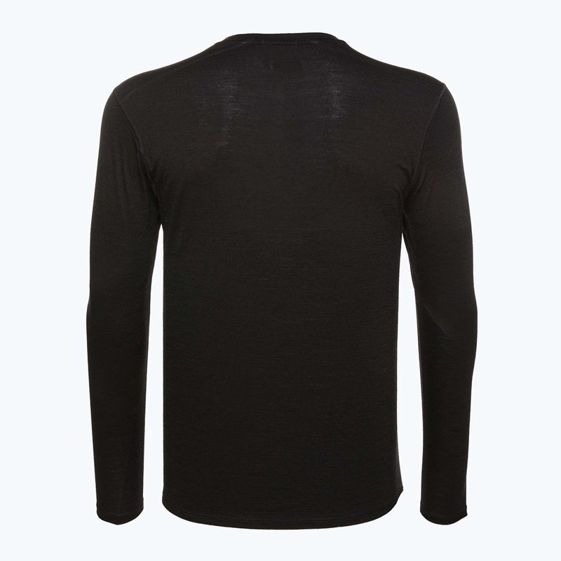 Bluză termică pentru bărbați Smartwool Classic All-Season Merino Baselayer Boxed black 4