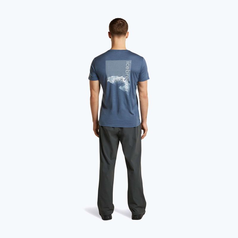 Tricou termoactiv pentru bărbați Icebreaker Merino 150 Tech Lite Pure Altitude Dawn 4
