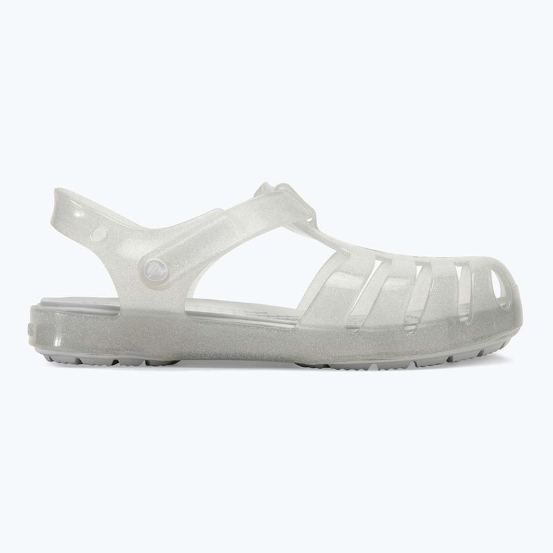 Sandale pentru copii Crocs Isabella Glitter silver glitter 2