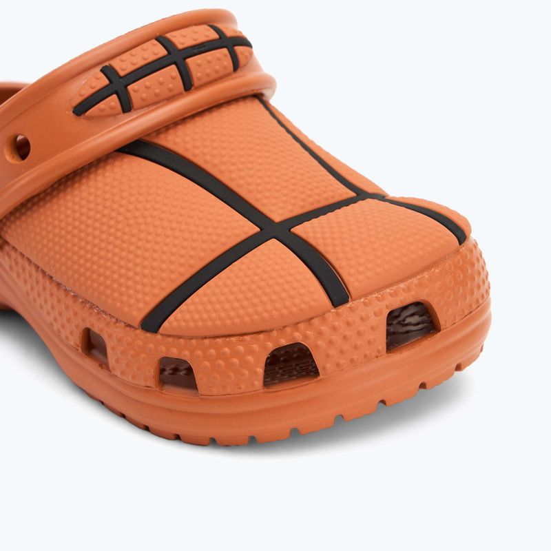 Papuci pentru copii  Crocs Classic Basketball Clog Toddler sienna 8